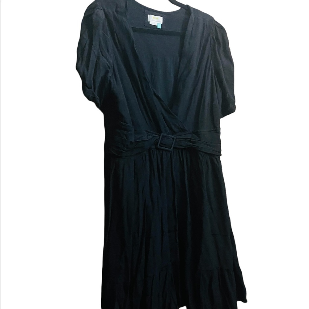Black Anthropologie dress size 16